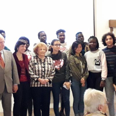 Foto di gruppo con i premiati